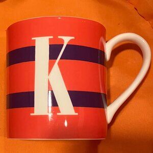 Kate Spade TO THE LETTER “K” Coffee / Tea Mug